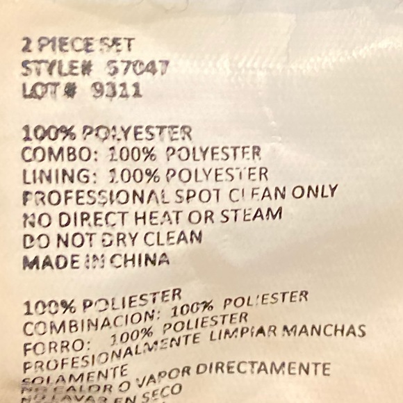 Blondie Nites By Stacy Sklar Sparkly Dress Top - Picture 6 of 7